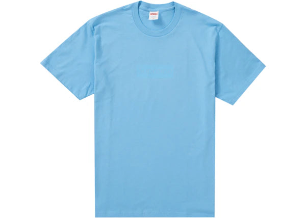 Supreme Tonal Box Logo Tee Bright Blue