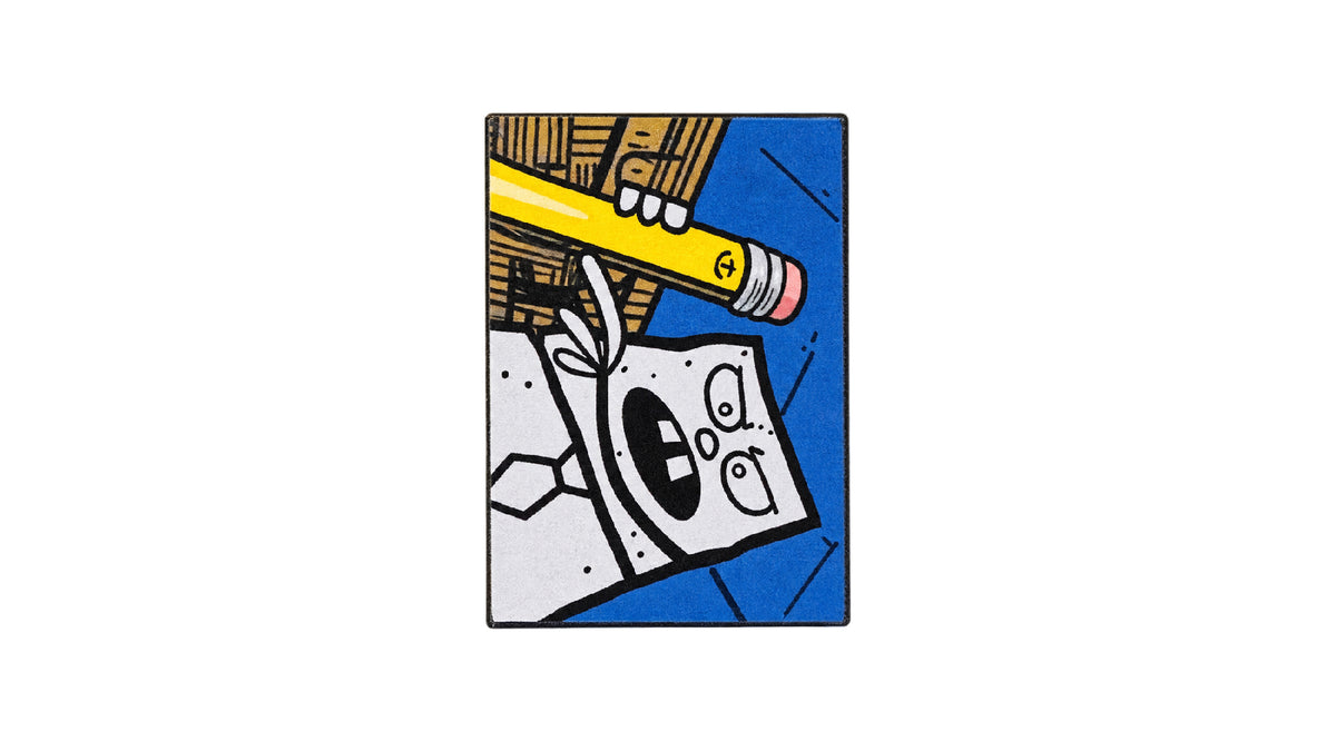 Spongebob Topps Chrome Doodlebob 1/1 Sketch Card